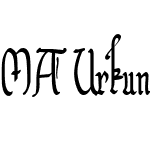 MA Urkunde