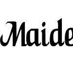 MaidenWordCondensed