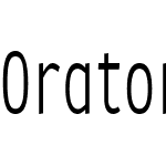 OratorCondensed