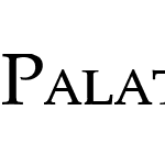 Palatino Small Caps