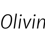 OlivineW03-LightItalic