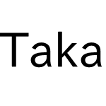 Takao Pゴシック