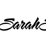 Sarah Script