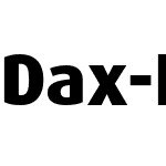 Dax ExtraBold