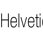 HelveticaNeueLT Std Thin Cn