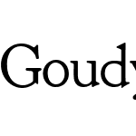 Goudy Bookletter 1911