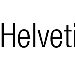 HelveticaNeueLT W1G 47 LtCn