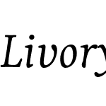 Livory Regular