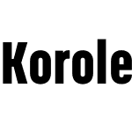 Korolev Condensed Heavy