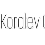 Korolev Compressed Thin