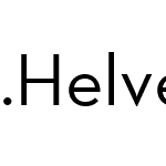 .Helvetica Light