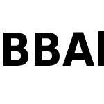 BBAlpha Sans Condensed