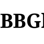 BBGlobal Serif