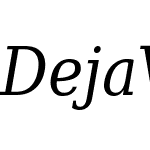 DejaVu Serif Condensed