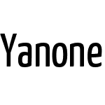 Yanone Kaffeesatz Regular