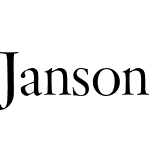 Janson Antiqua SH