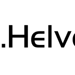 .Helvetica Neue ATV