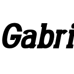 Gabriel Serif Condensed