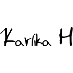 Karlika Handwrite