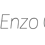 Enzo Offc Thin Italic