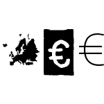 Euro Icon Kit Symbols