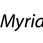 Myriad Web Pro