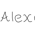 AlexeyFont