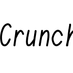 CrunchItalic