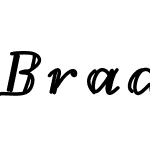 BradFancyItalic