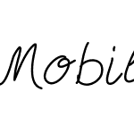 MobilesFont