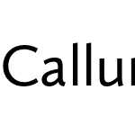 Calluna Sans