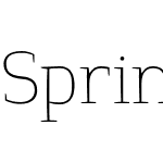 Springsteel Serif Extreme