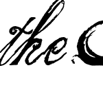 the King & Queen font