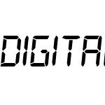 Digital-7 Italic