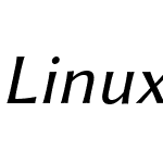 Linux Biolinum Slanted