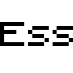 Essie's Pixel Font