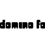 domino font