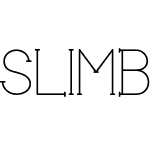 Slimbo Medium | boodas.de