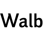 WalbaumGrotesk Book