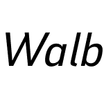 WalbaumGrotesk Text