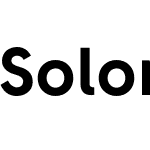 Solomon Sans Bold