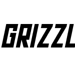 Grizzly Bear 6 Solid Italic