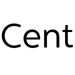 Centrale Sans Regular
