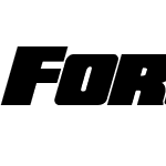 Force Runner Expanded Italic