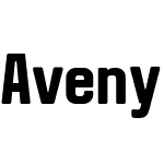 aveny t font free download