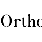 Orthoventional