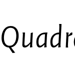 QuadraatSansPro-LightIta