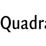 QuadraatSansPro-Cn