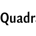 QuadraatSansPro-CnDemibold