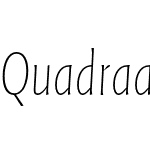 QuadraatSansPro-CnThinIta